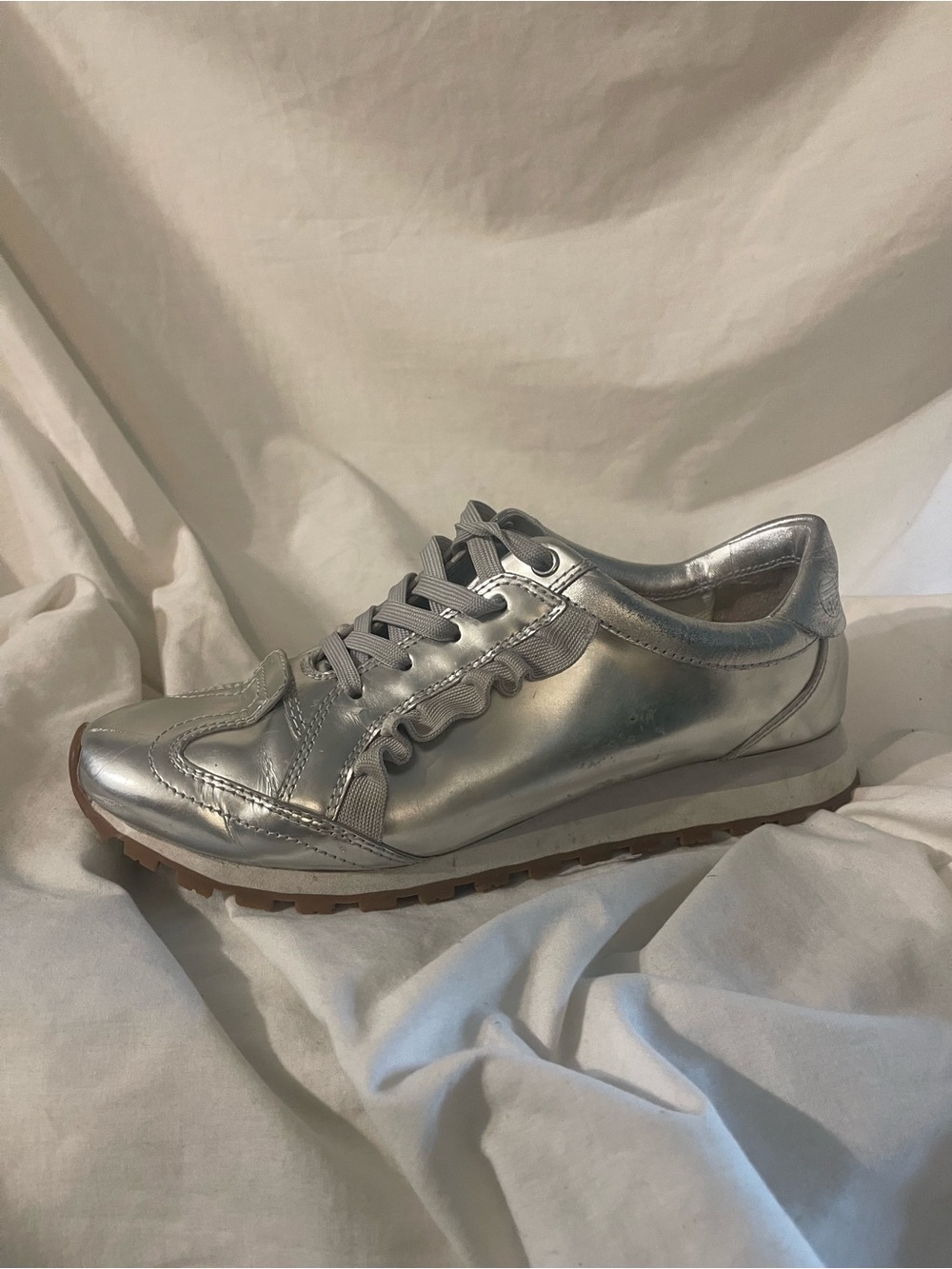 Tory Burch Sport Leather Sneakers